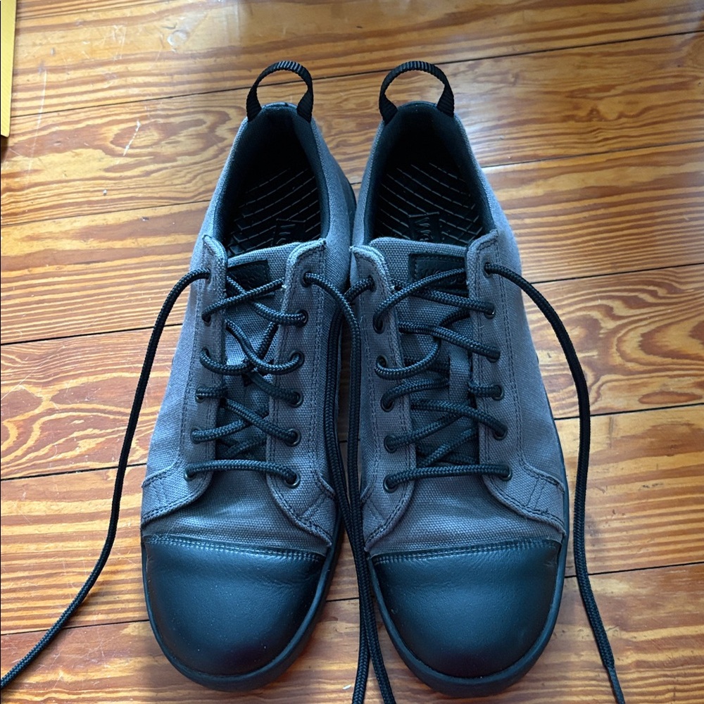 Woobies Men's Black and Gray Mod-1 tactical casual shoes